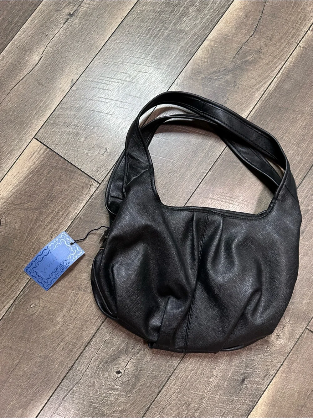 Simply Vera Vera Wang Faux Leather Hobo Bag